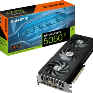 TARJETA DE VIDEO GIGABYTE GeForce RTX 5060 Ti Eagle MAX OC 8GB 128-bit GDDR7, PCIe 5.0