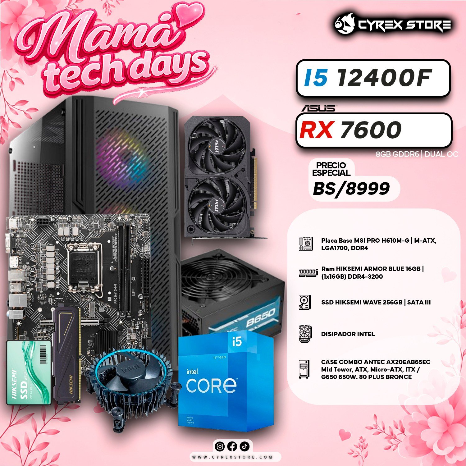 COMBO MAMA TECH DAYS 15