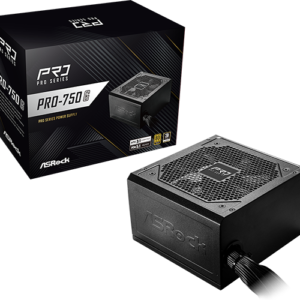 Fuente Real ASROCK PRO-750G PRO SERIES 80+GOLD ATX3.1 & PCIe5.1.