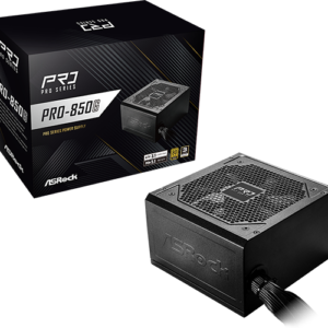 Fuente Real ASROCK PRO-850G PRO SERIES 80+GOLD ATX3.1 & PCIe5.1.