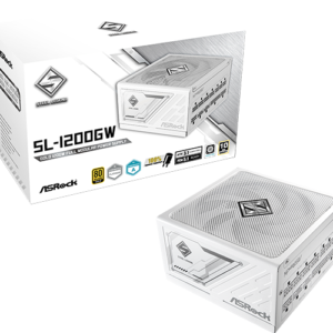Fuente Real ASROCK SL1200GW STEEL LEGEND 1200W GOLD FULL MODULAR ATX3.1 & PCIe5.1.