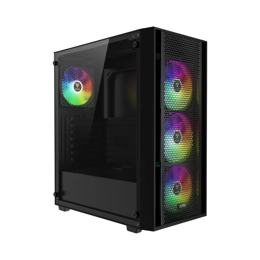 Gabinete GAMDIAS AURA GC2 ELITE ARGB | ATX, 4 FANS