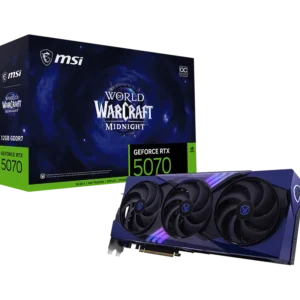Tarjeta Gráfica MSI World of Warcraft GeForce RTX 5070 12GB | GDDR7 PCI Express 5.0 ATX