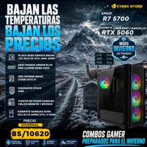 COMBO MODO INVIERNO ACTIVADO (RYZEN 7 5700 - RTX5060)