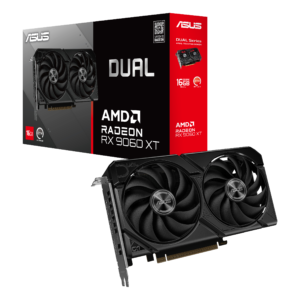 Tarjeta Video Asus DUAL RX9060XT 16GB OC 2 FANS